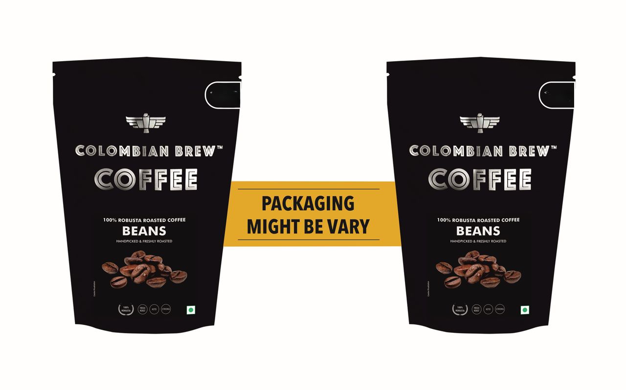Columbian Brew Dark 100% Arabica Roast Coffee Beans