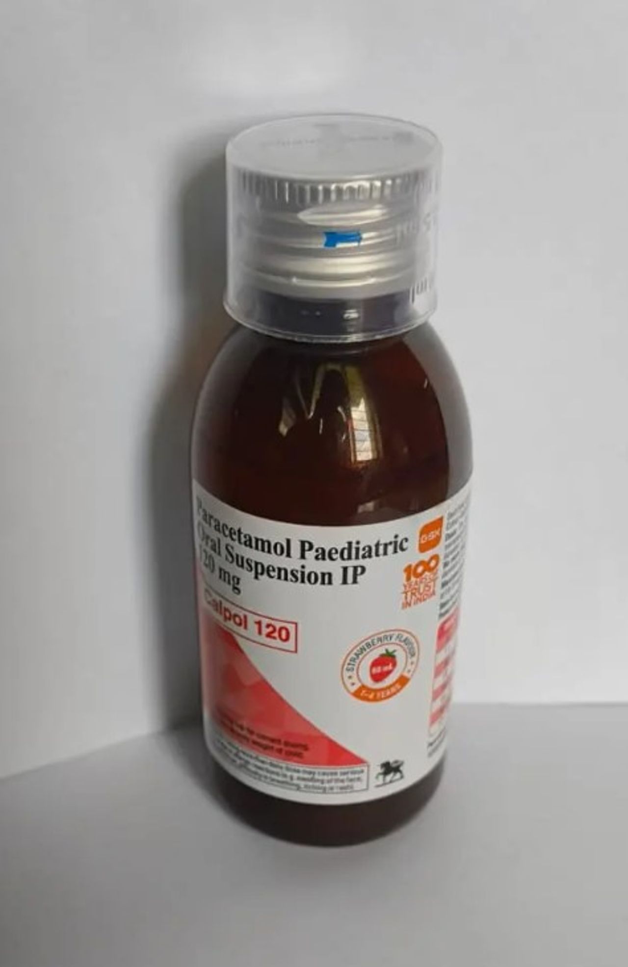 Calpol 120 Strawberry Oral Suspension