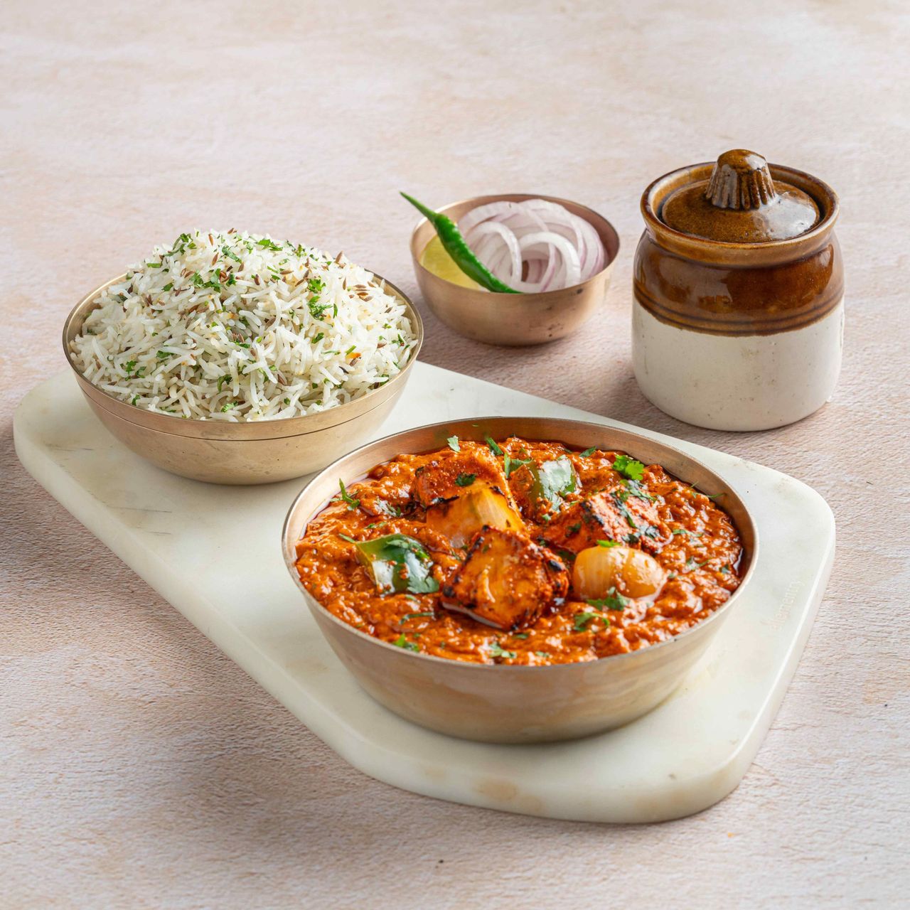 Paneer Tikka Masala & Rice