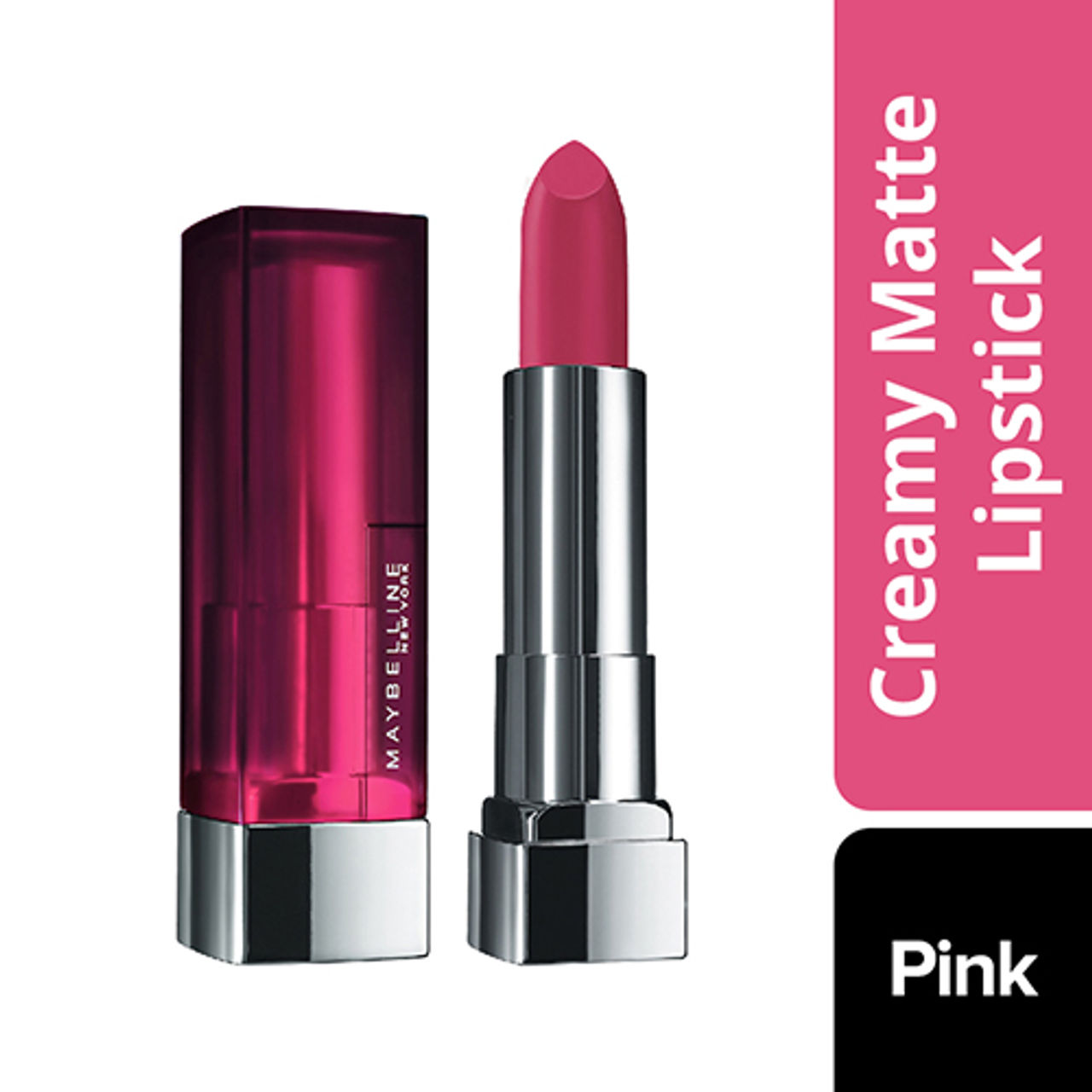 Maybelline New York Color Sensational Creamy Matte Lipstick- Mesmerizing Magenta