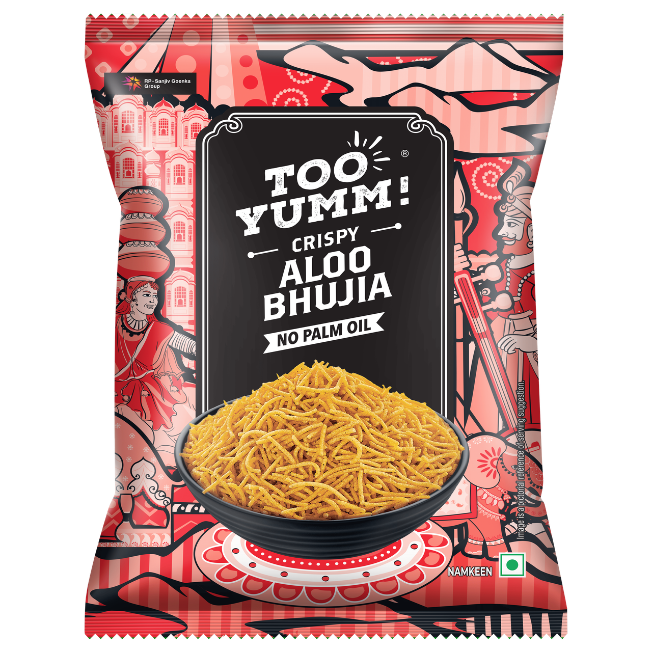 Too Yumm! Aloo Bhujia | No Palm Oil | 35% Less Saturated Fat