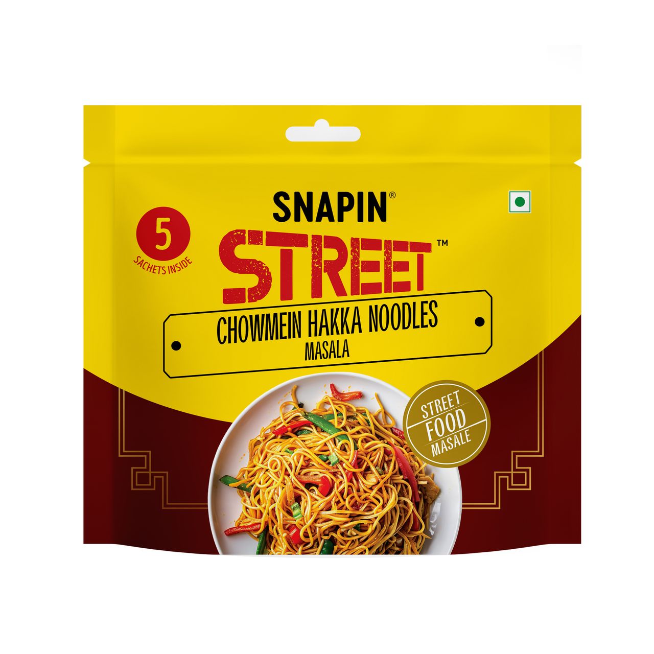 Snapin Street Chowmain Hakka Noodle Masala