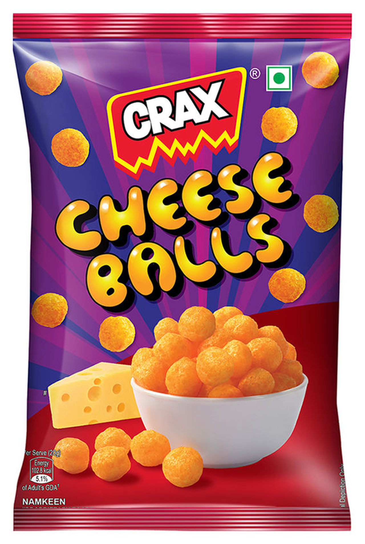 Crax Cheese Balls.  