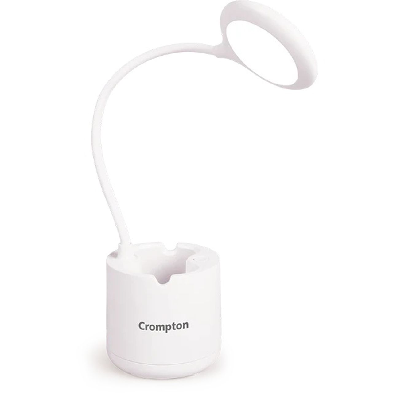 Crompton Rovello 6W Led Table Lamp | Rechargeable Upto 10 Hours Battery Back Up 360 Degree Flexible