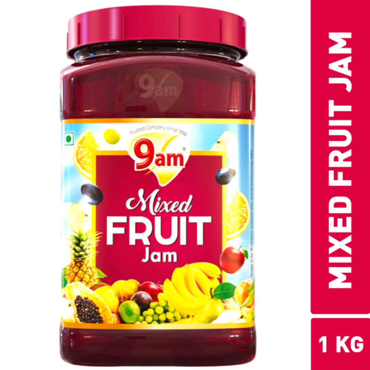 9am Mixed Fruit Jam