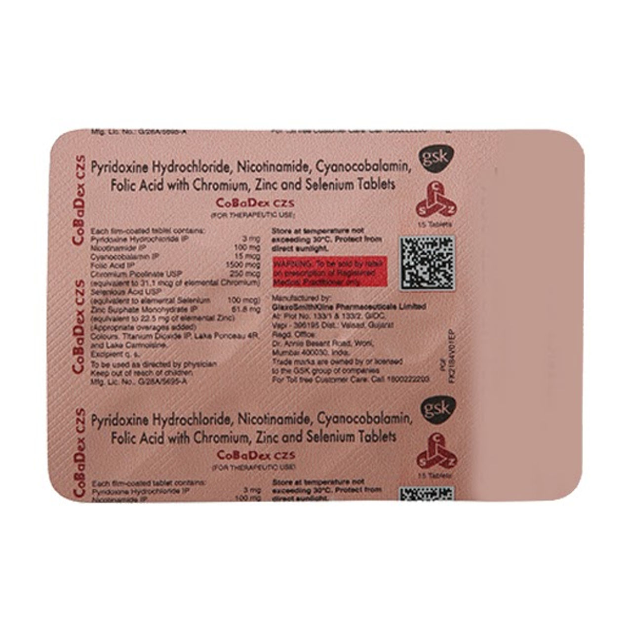 Cobadex Czs Tablet 15