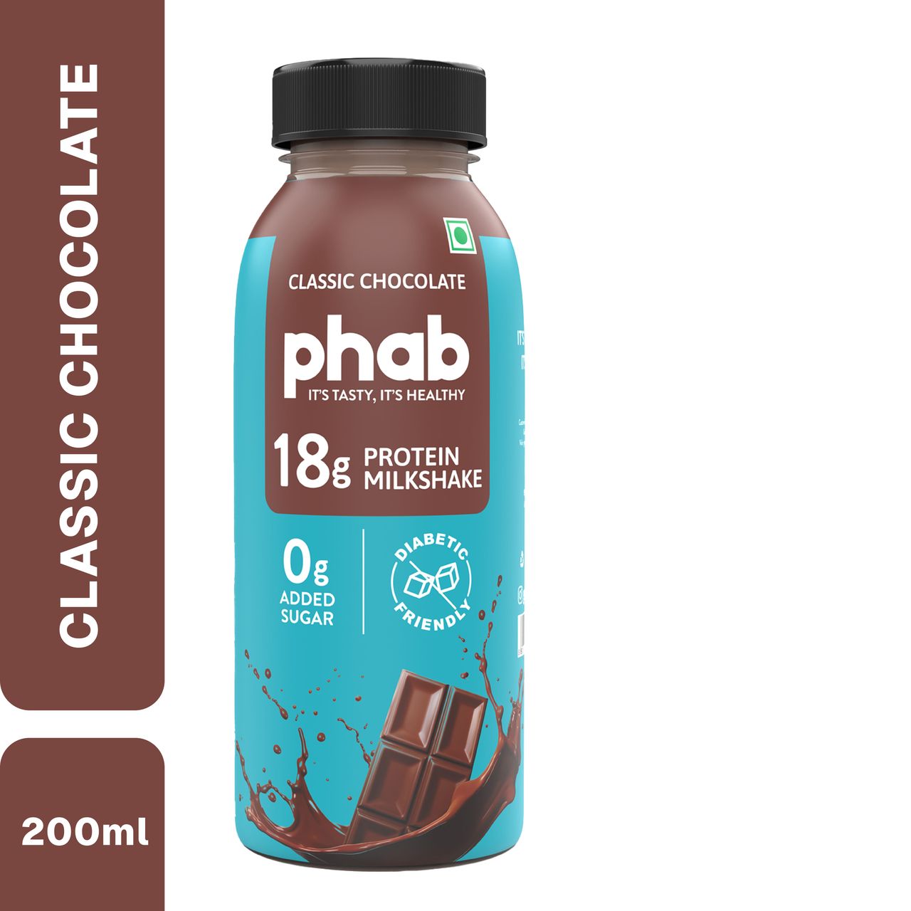 Phab 18g Protein Classic Chocolate Milkshake