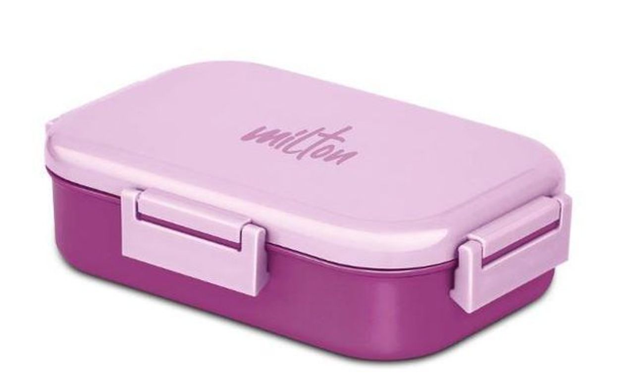 Milton Senior Flatmate - Insulated Lunch Box (Purple, Pack Of 1)