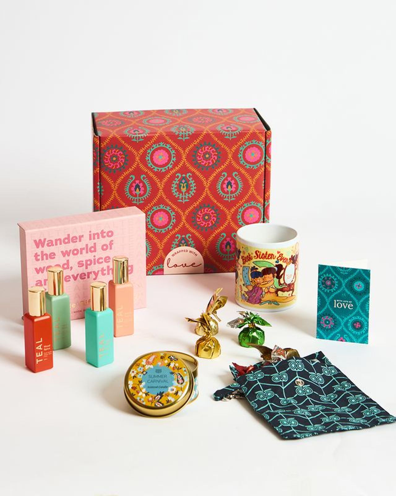 Chumbak Brew & Bliss Gift Box - Set of 4 | For Mother's Day
