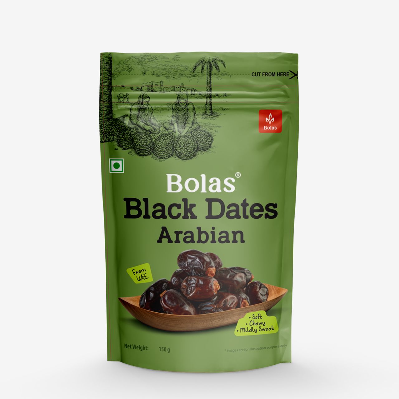 Bolas Black Arabian Dates