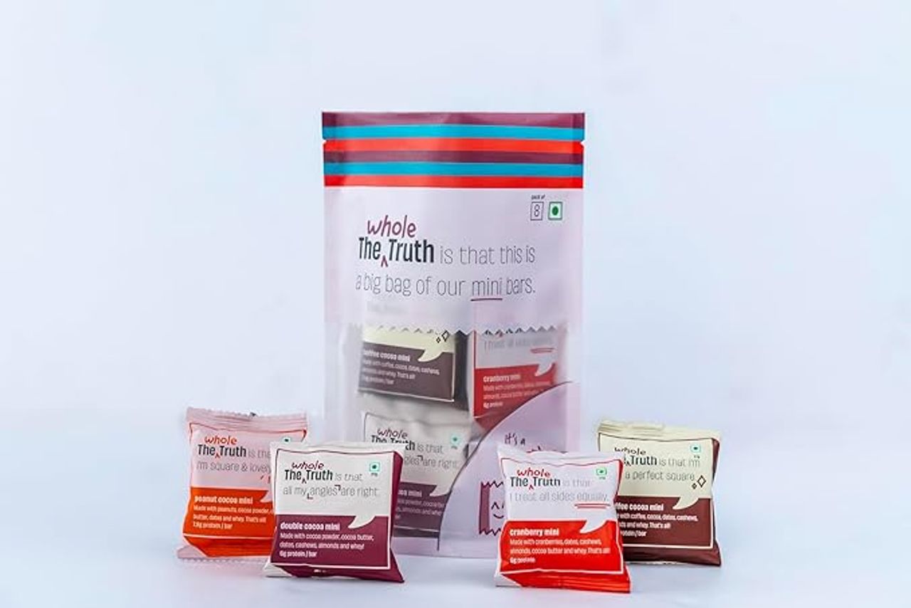 The Whole Truth Mini Protein Bars - Assorted - Pack Of 8