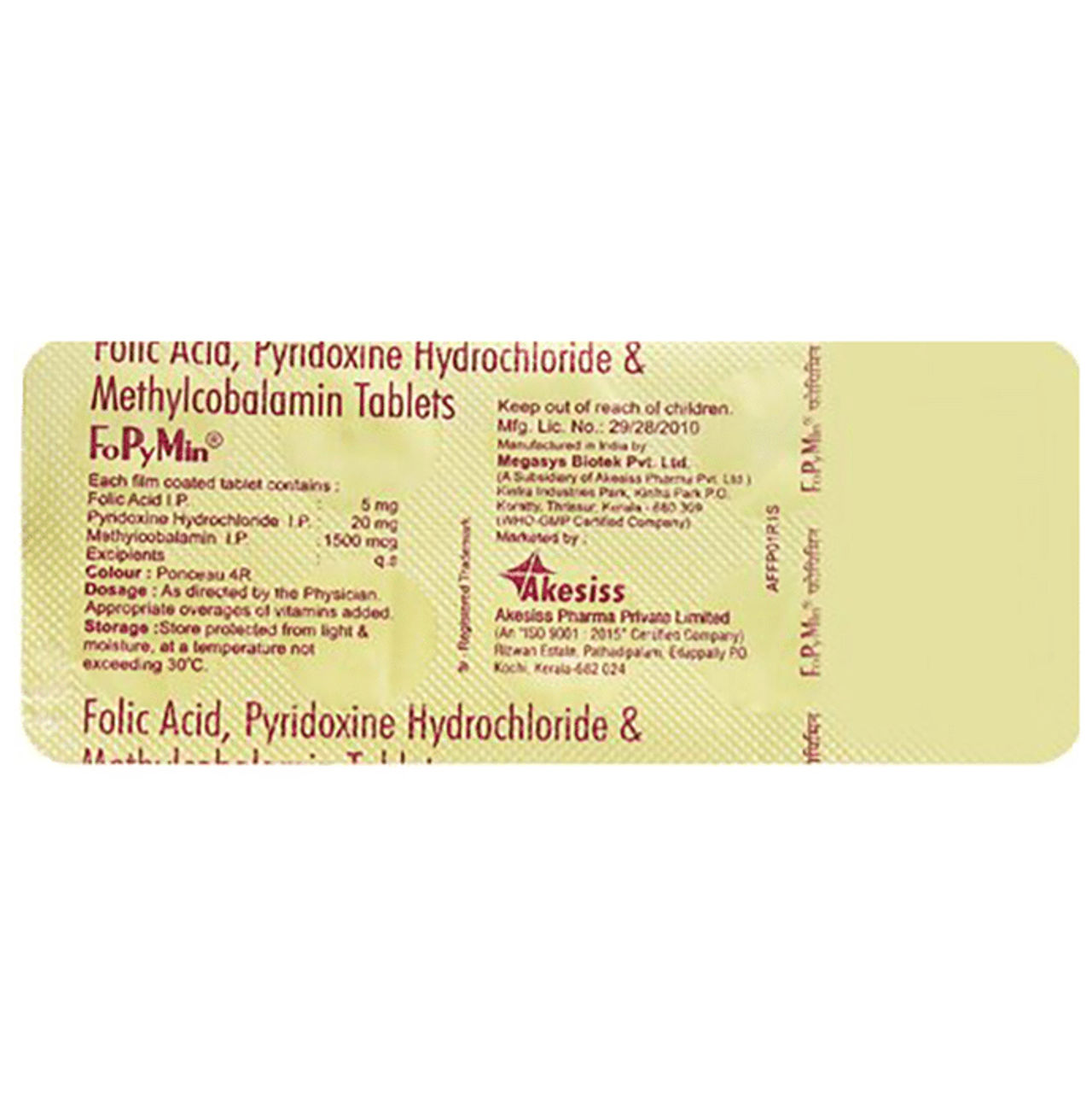Fopymin Tablets