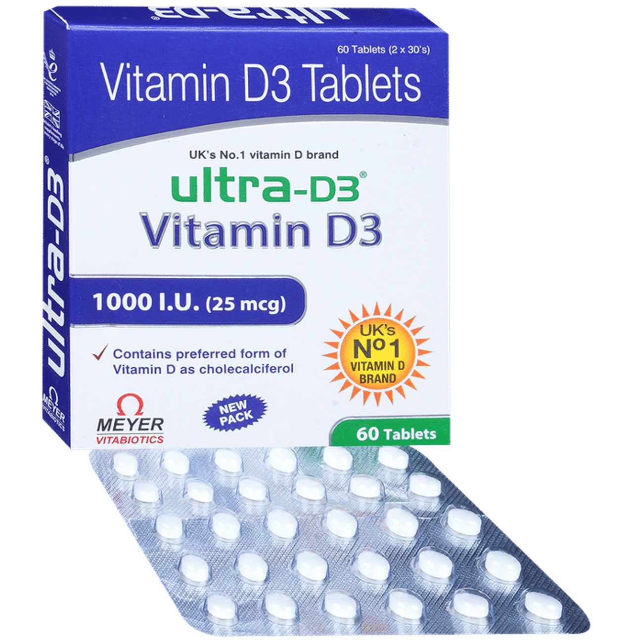 Ultra-D3 1K IU Tablets