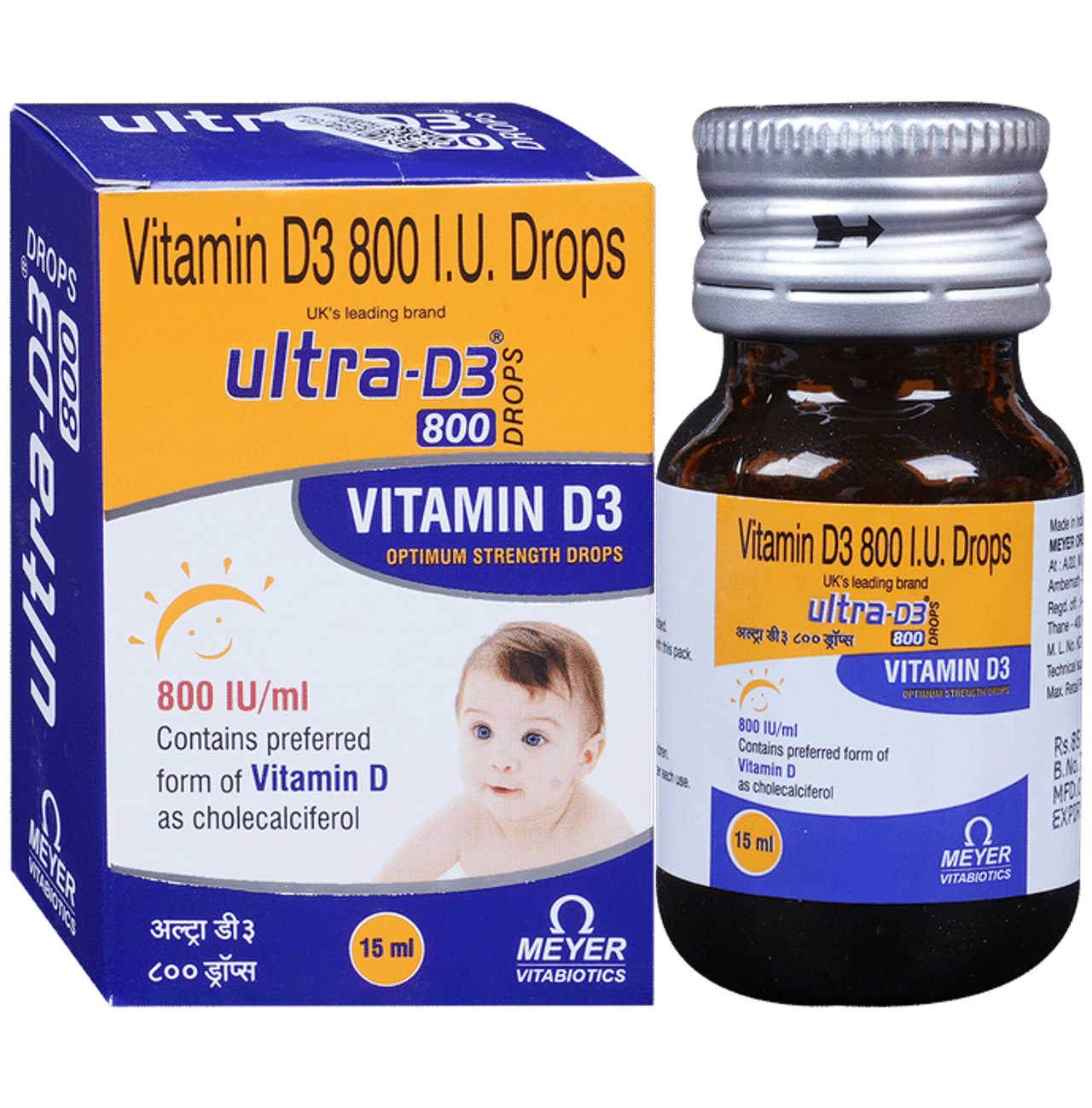 Ultra-D3 800IU Oral Drops
