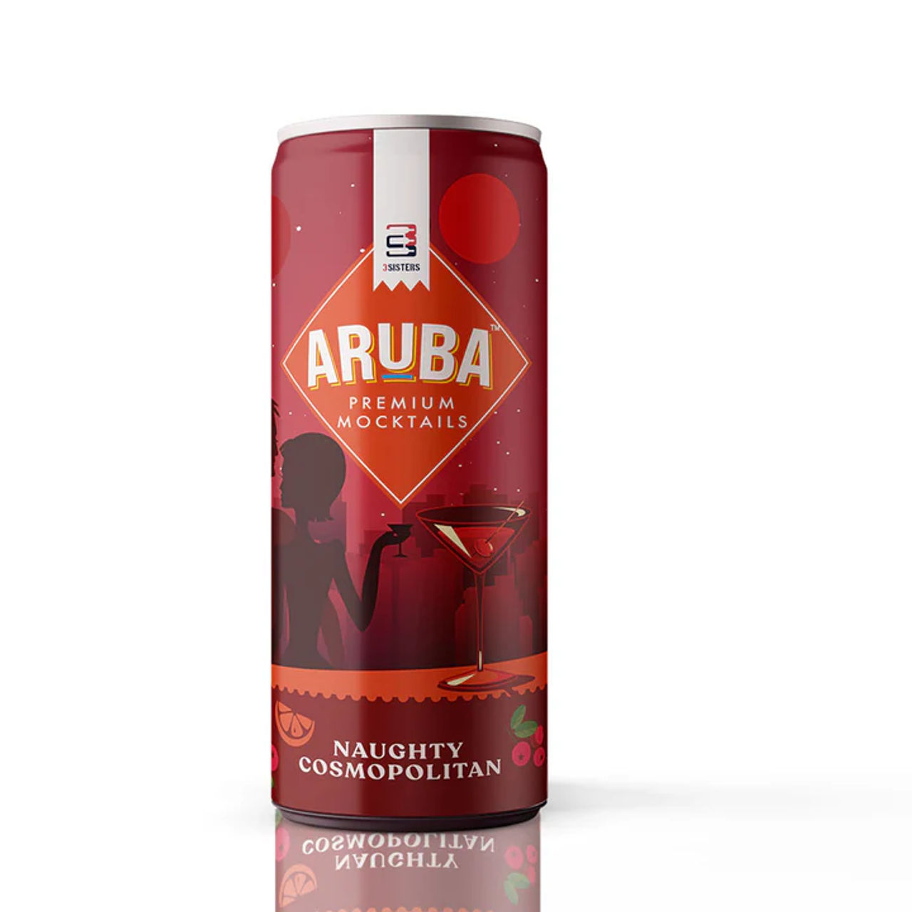 Aruba Premium Mocktails Naughty Cosmopolitan