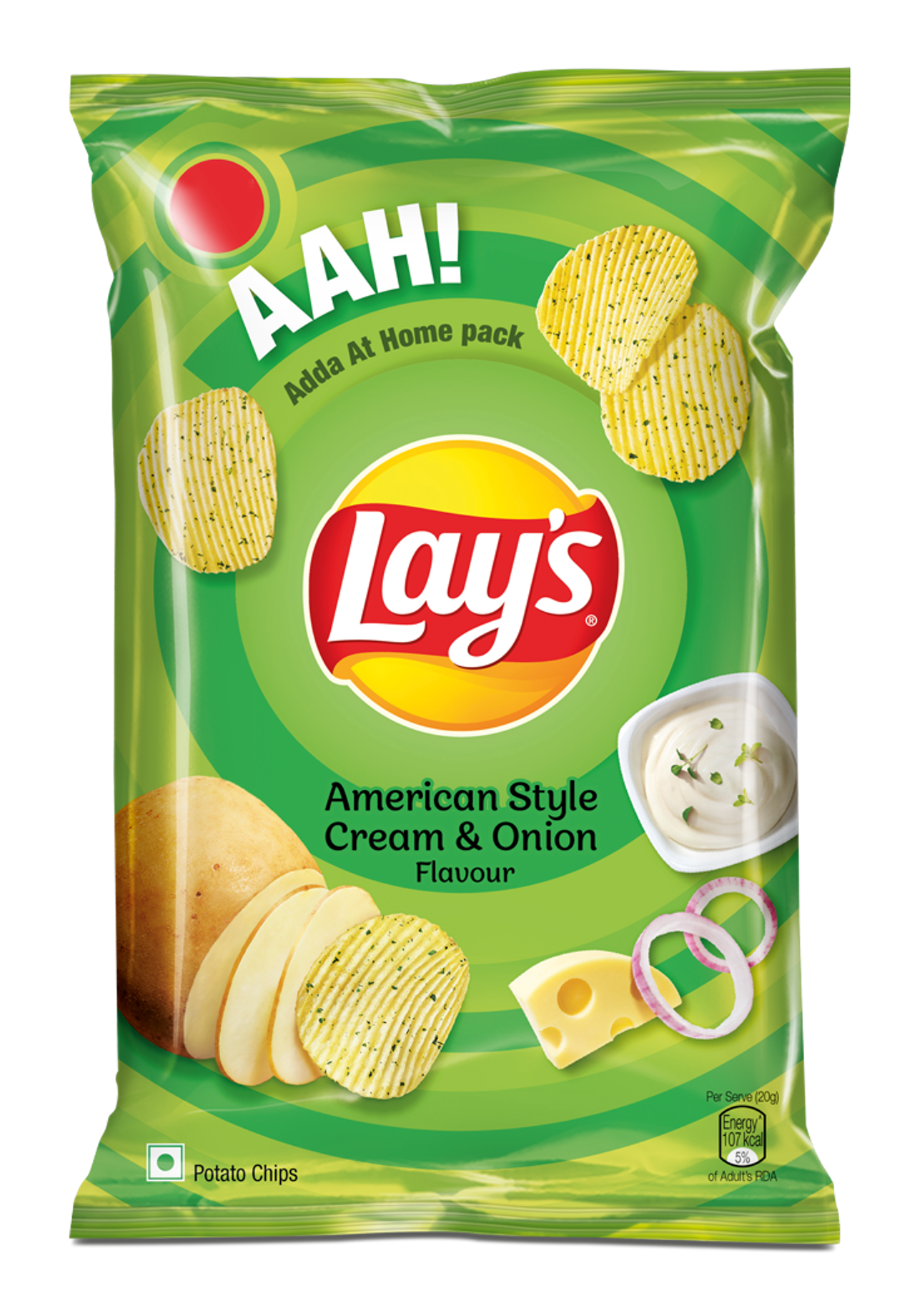 Lay's American Cream & Onion Potato Chips