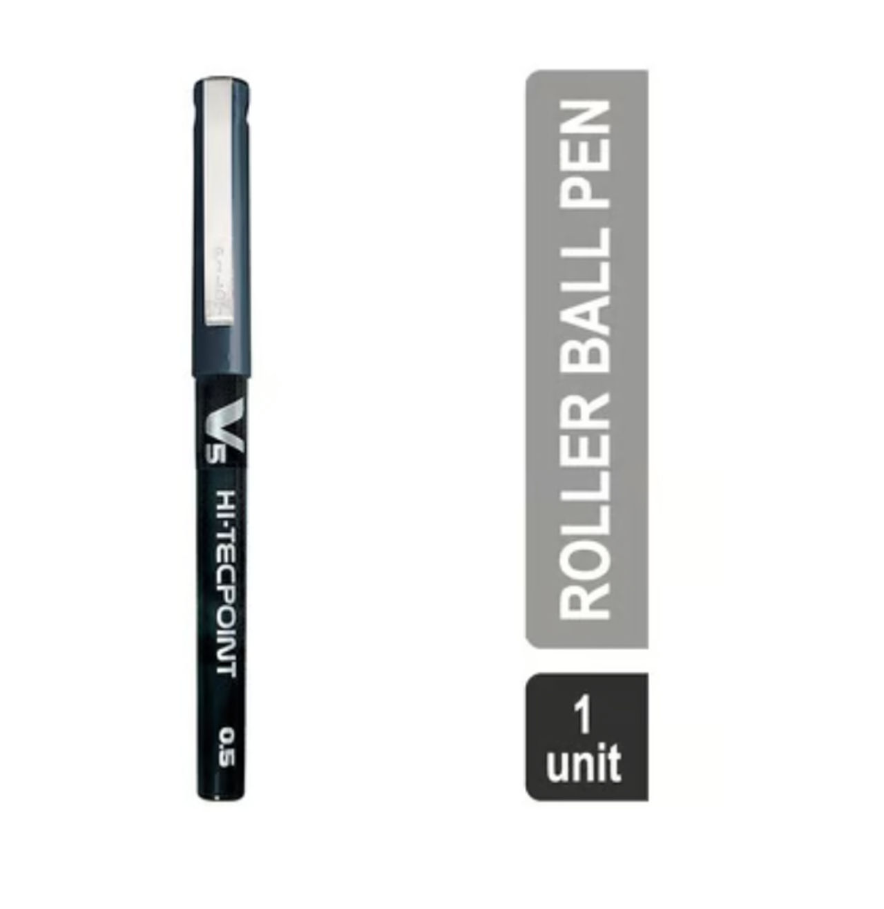 Pilot V5 Roller Pen (Black) 1 Unit