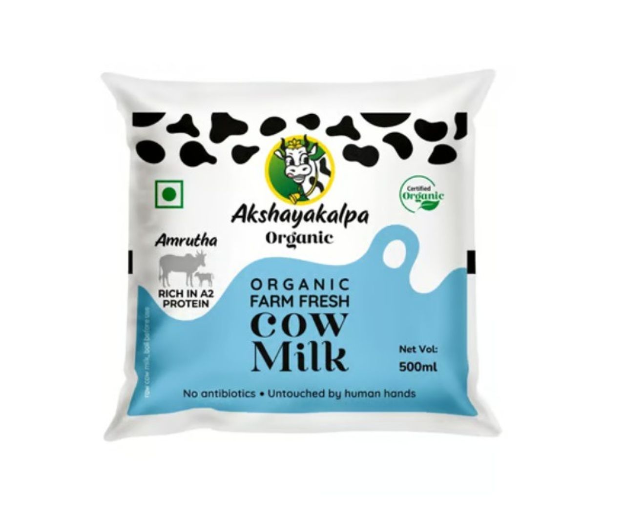 Akshayakalpa Amrutha - A2 Farm Fresh Organic Milk