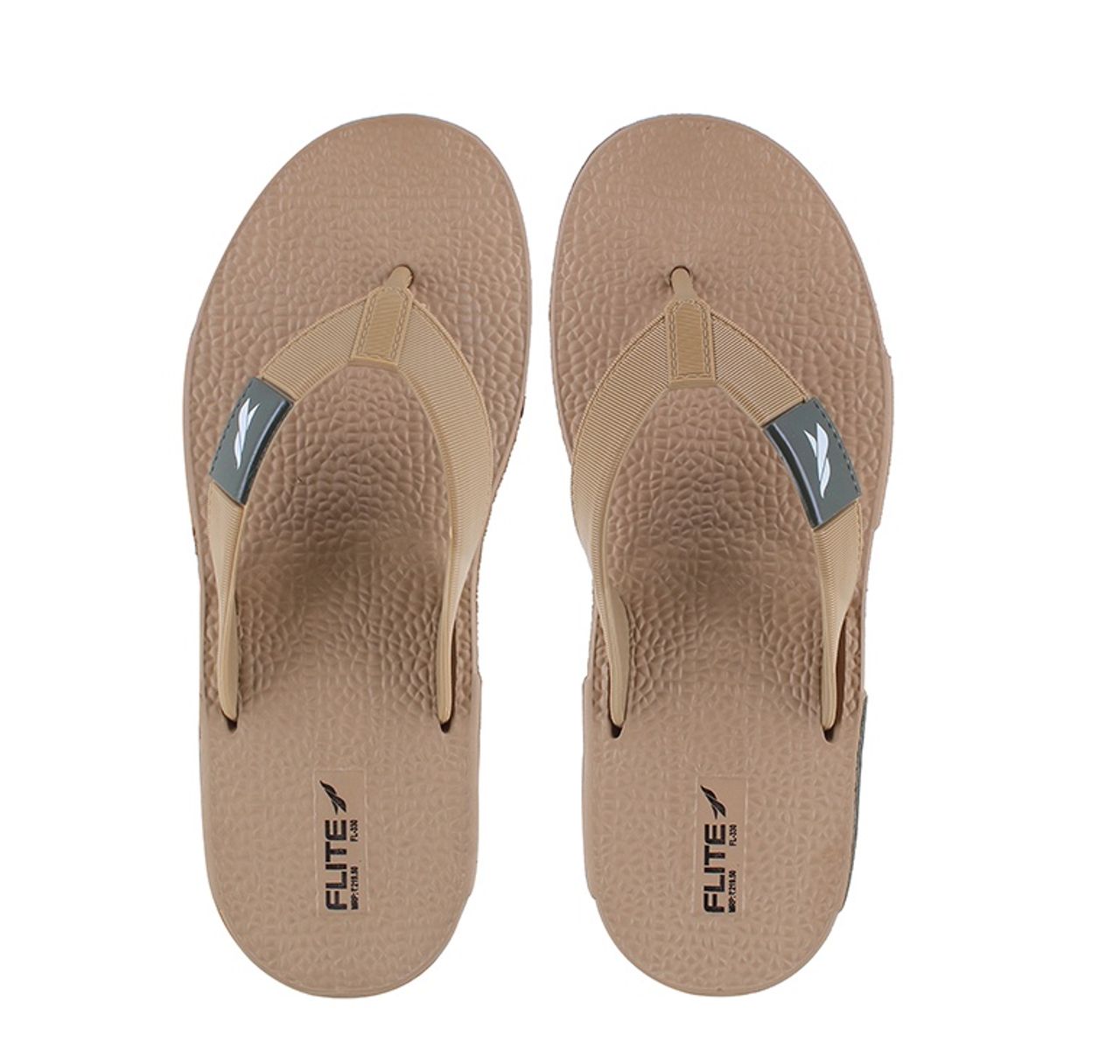 Flite Slippers FL-330 Khaki Olive For Men | 8 UK