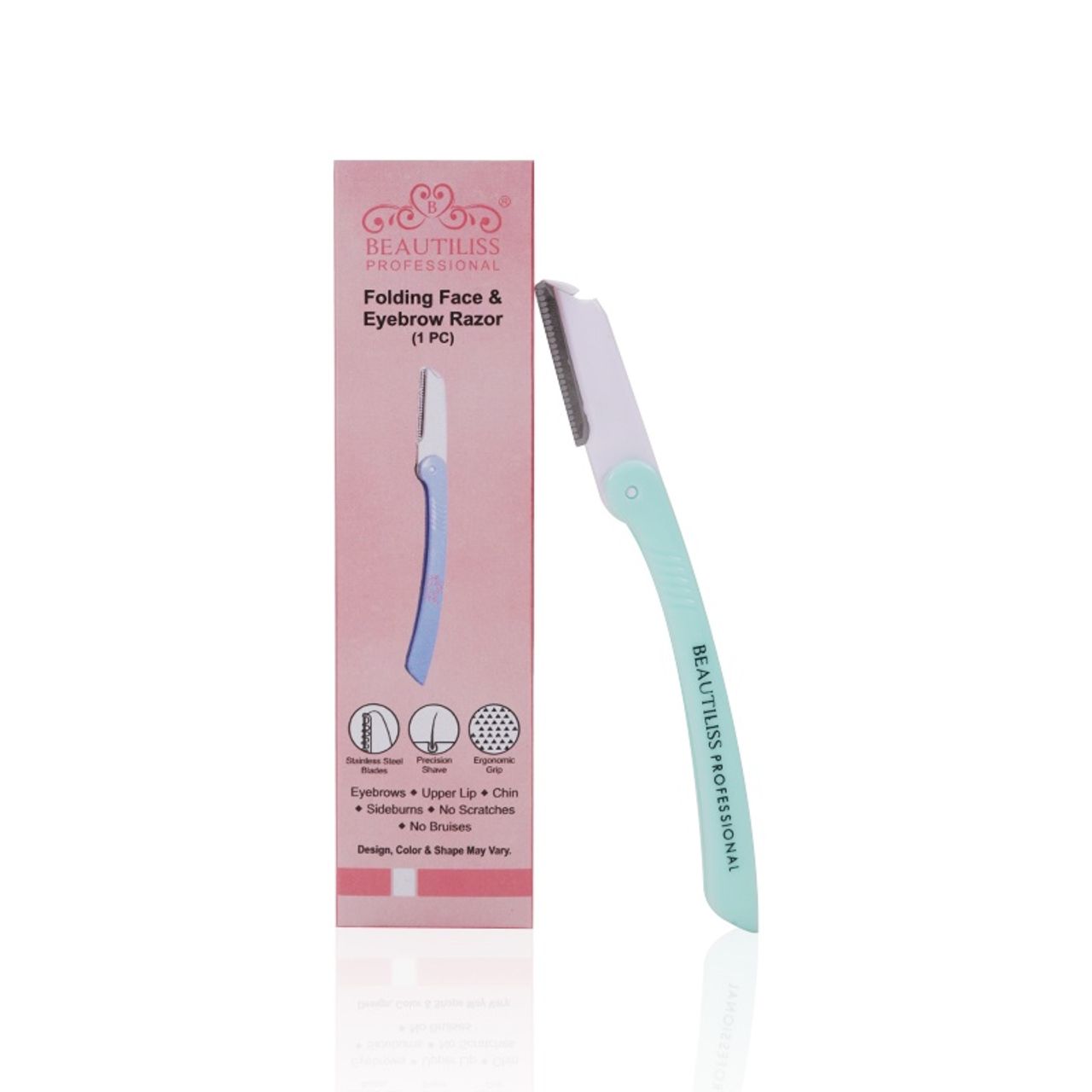 Beautiliss Folding Face And Eyebrow Painfree Hair removal Razor