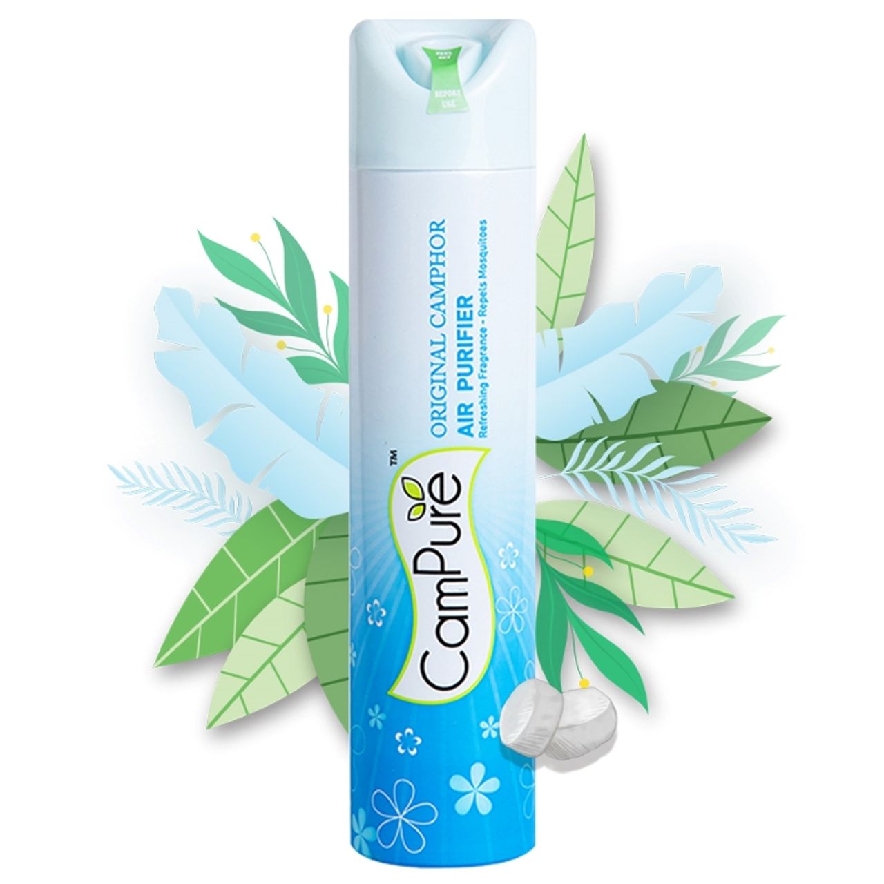 Campure Original Camphor Air Purifier Can