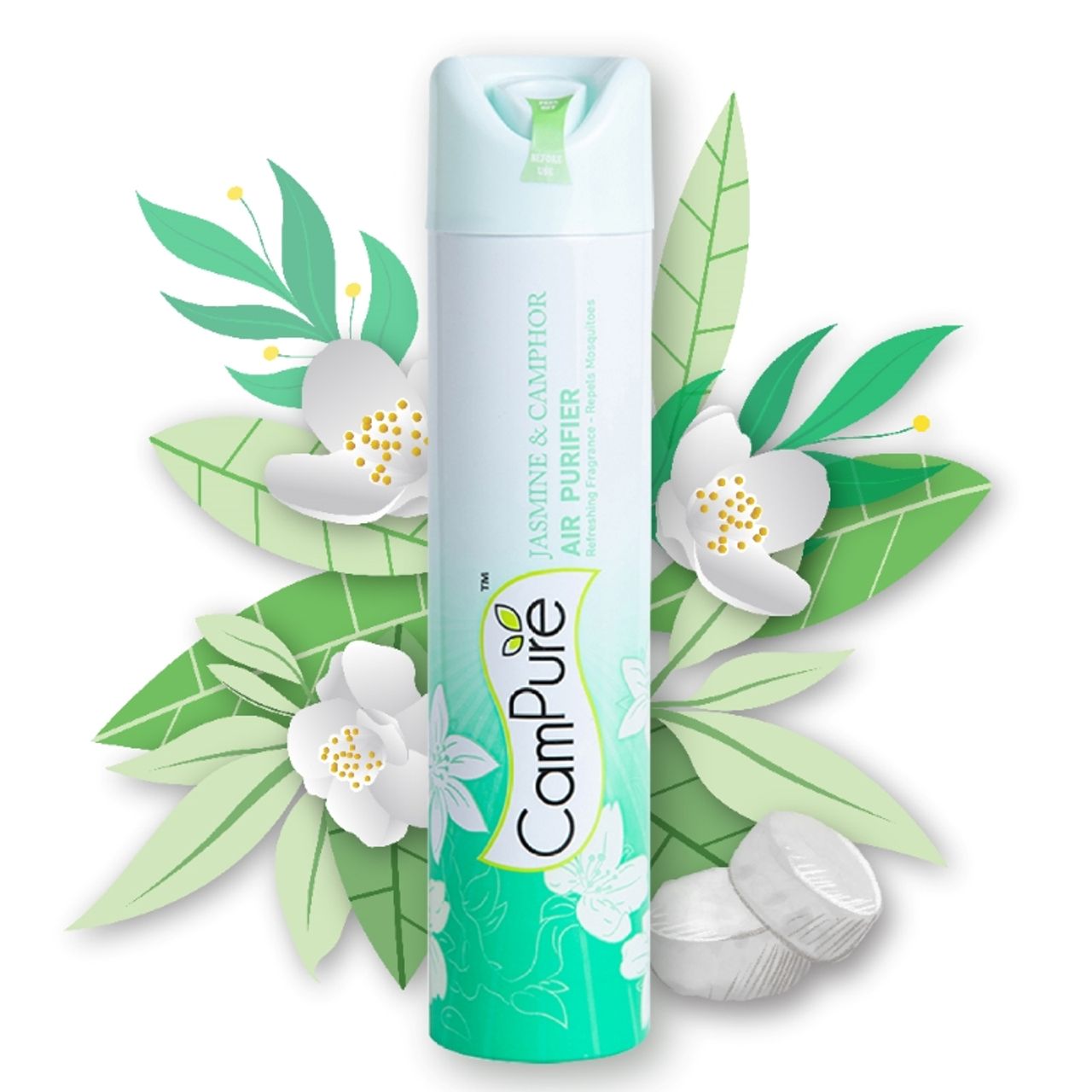 Campure Jasmine & Camphor Air Purifier