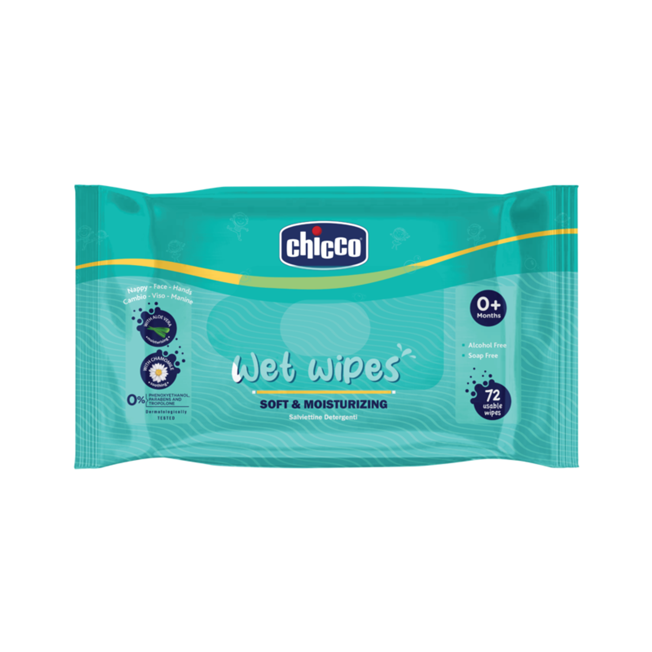 Chicco Baby Wipes For Babies | Assorted | 0 - 2 years