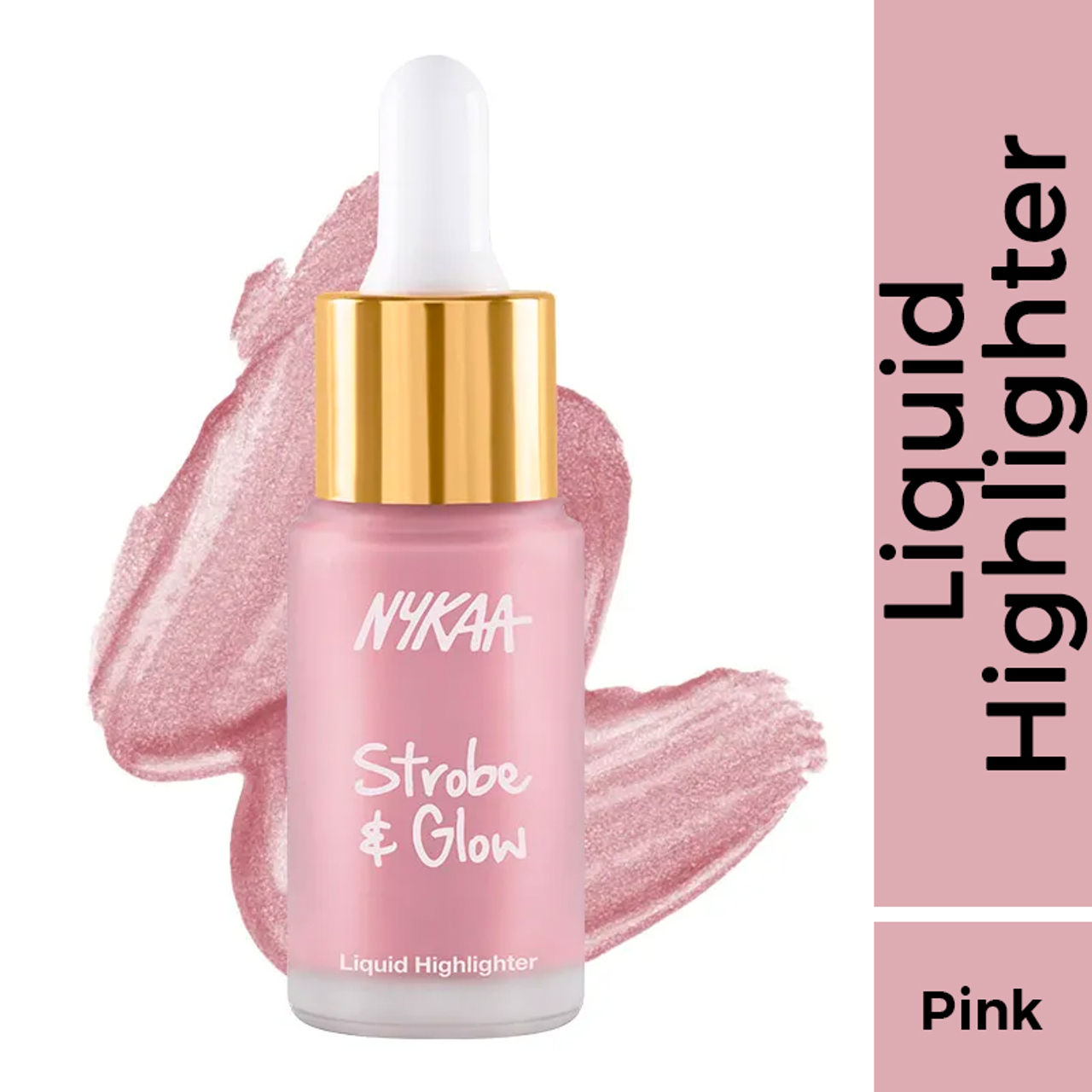 Nykaa Strobe & Glow Liquid Highlighter - Blushed Moonlight