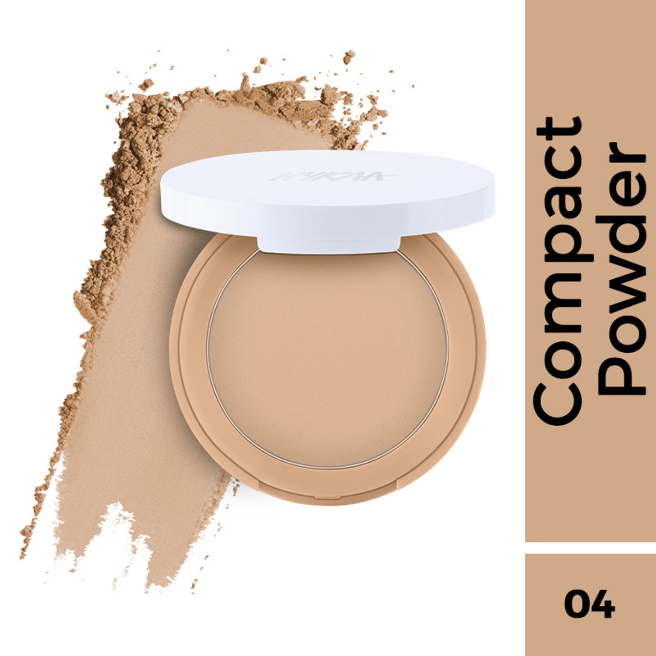 Nykaa Compact Powder - Sand | Upto 12 Hour Oil Control