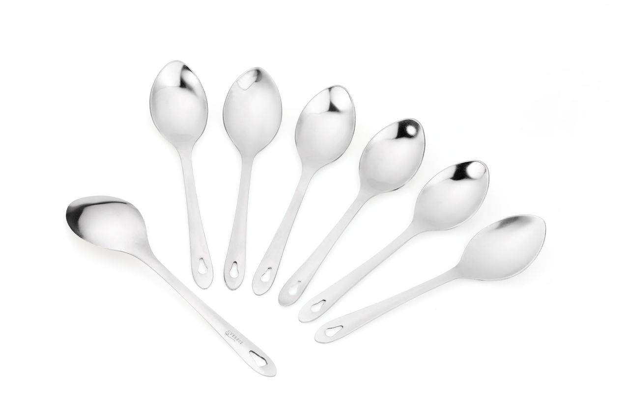 Everest Stainless Steel Tea Small Spoon Set of 6 Pcs