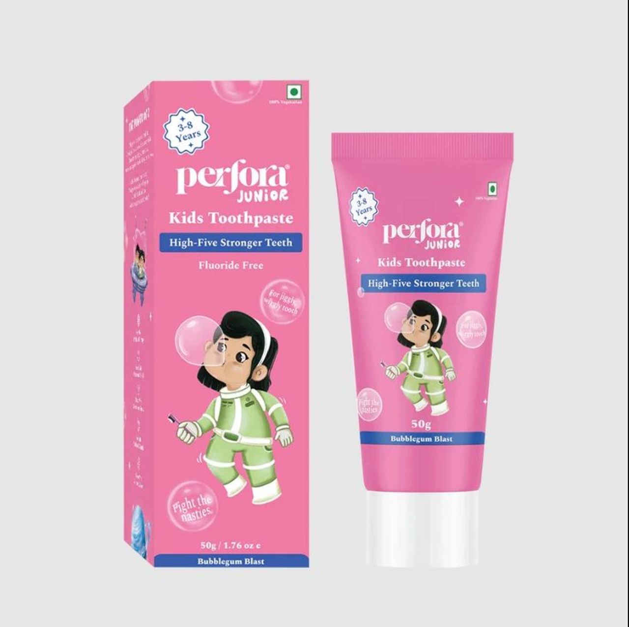 Perfora Junior Kids Toothpaste Bubblegum | 3+ years