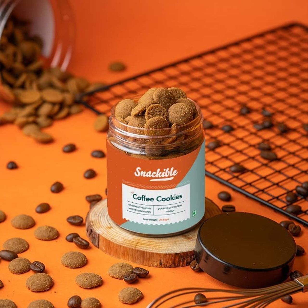 Snackible Coffee Cookies