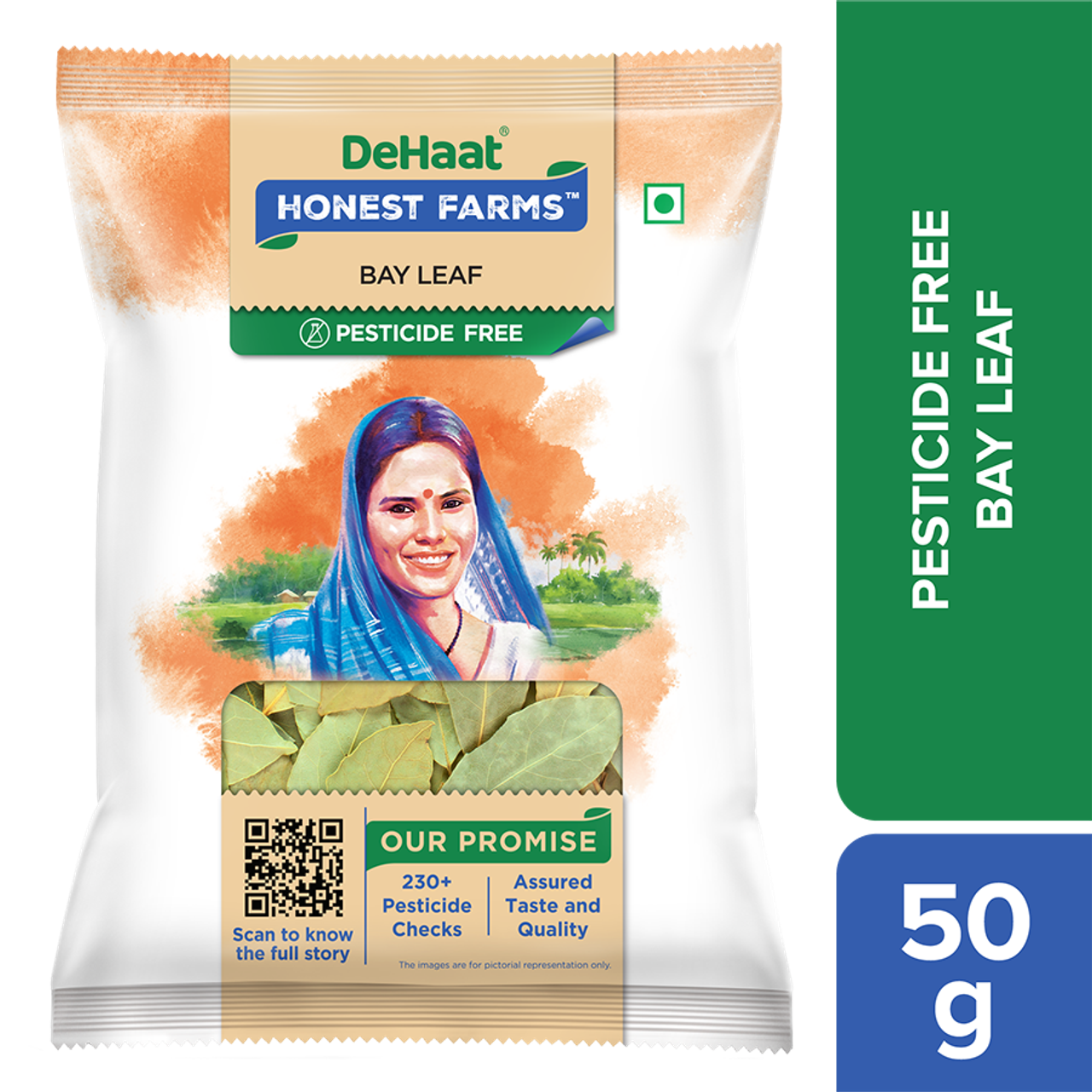DeHaat Honest Farms Pesticide Free Bay Leaf