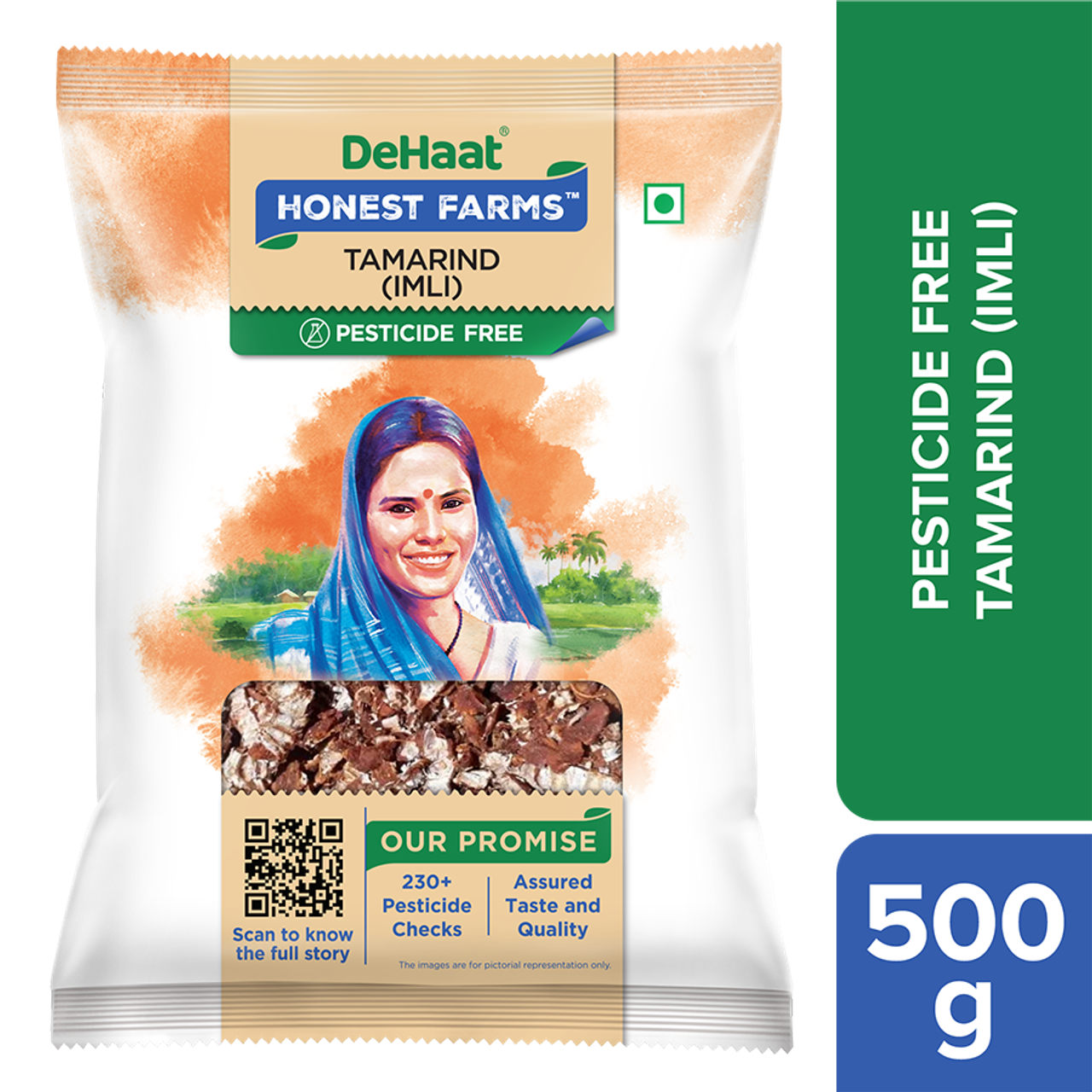 DeHaat Honest Farms Pesticide Free Tamarind | Seedless