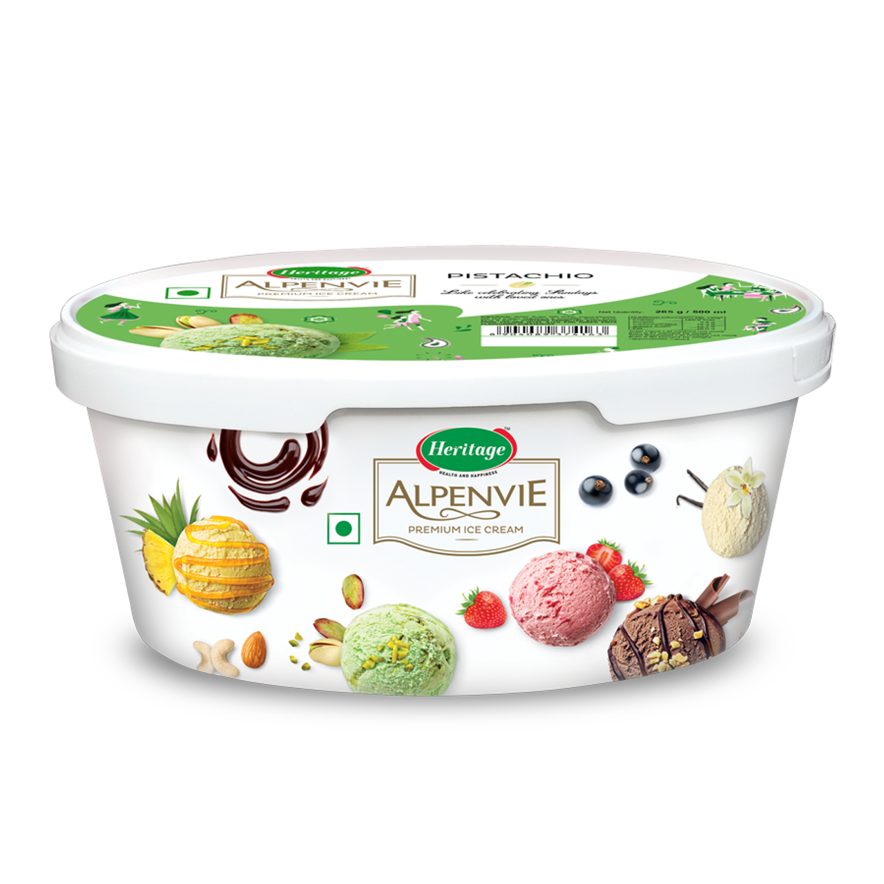 Heritage Alpenvie Pistachio Tub