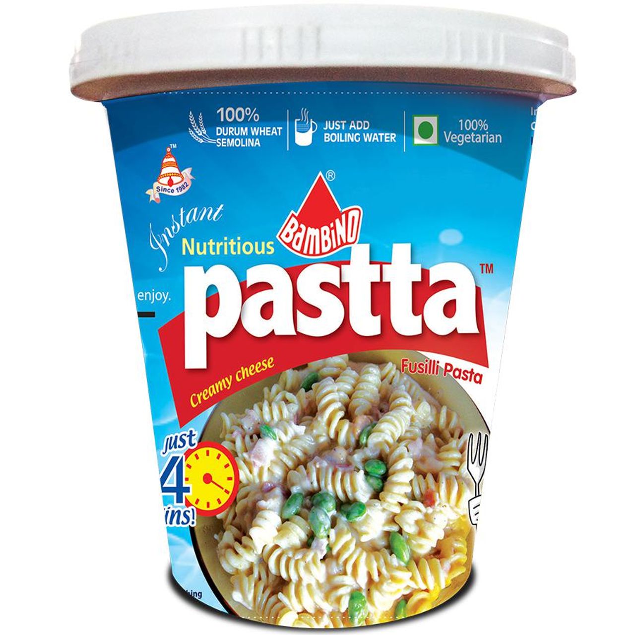 Bambino Instant Pasta Cup Cheese