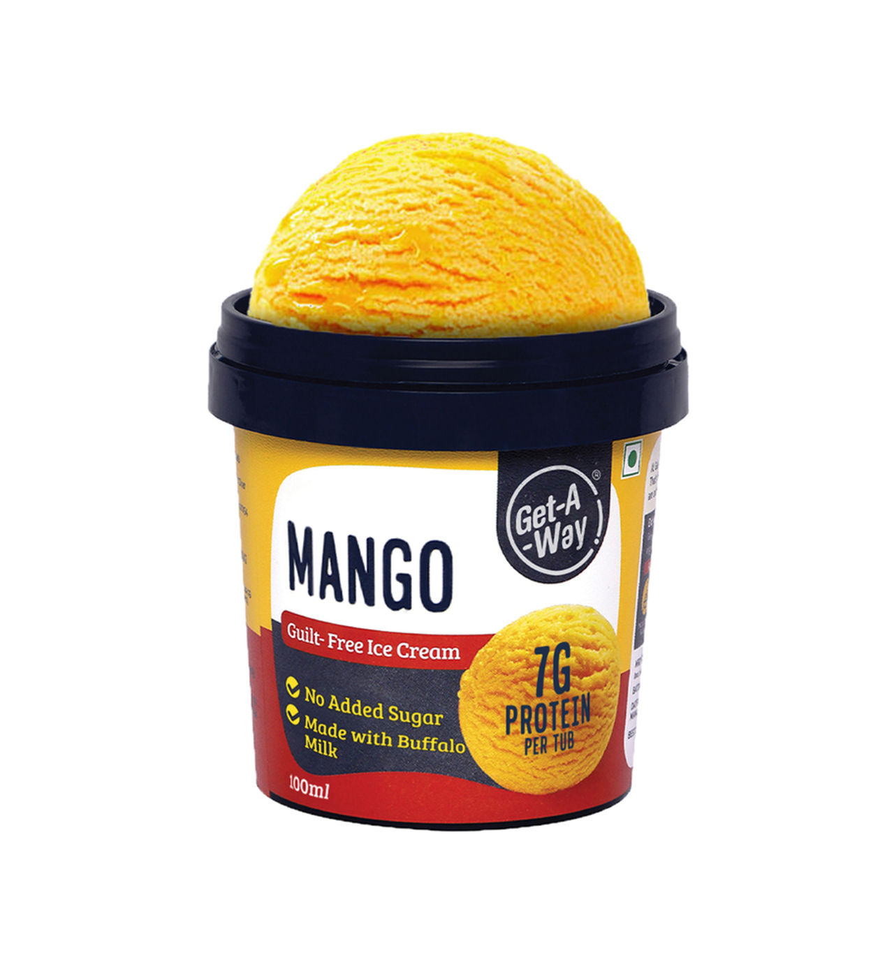 Get-A-Way Mango Ice Cream Cup