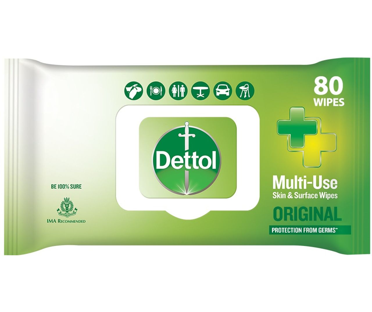 Dettol Multi-Use Skin and Surface Wet Wipe