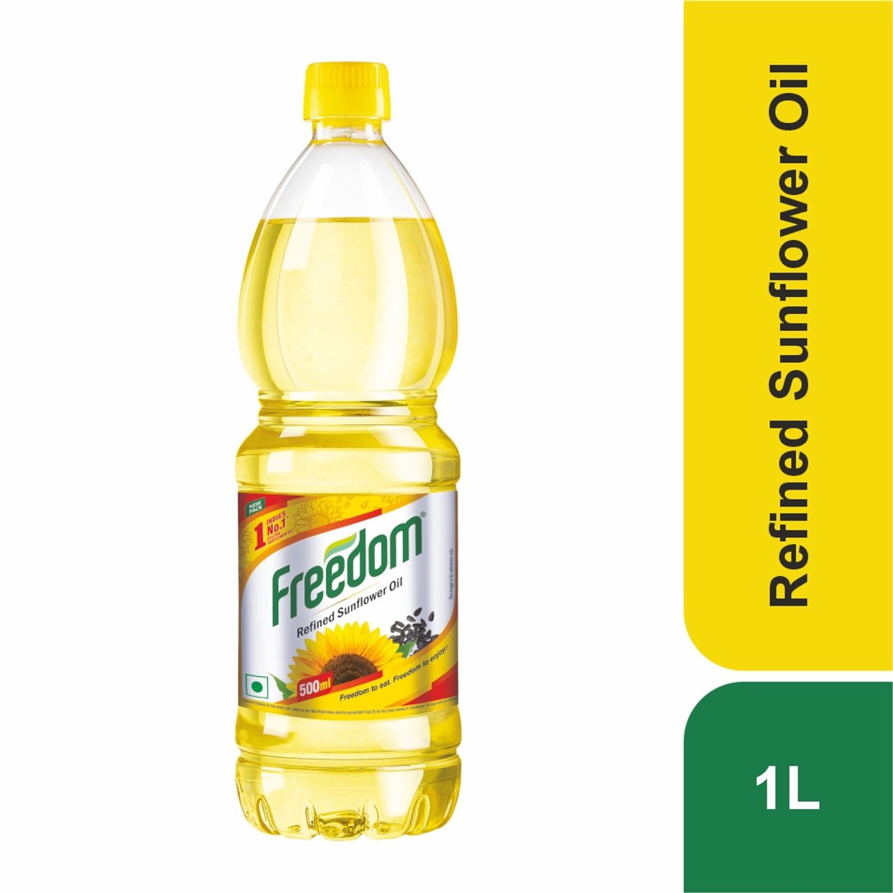 Freedom Refined Sunflower Oil Bottle