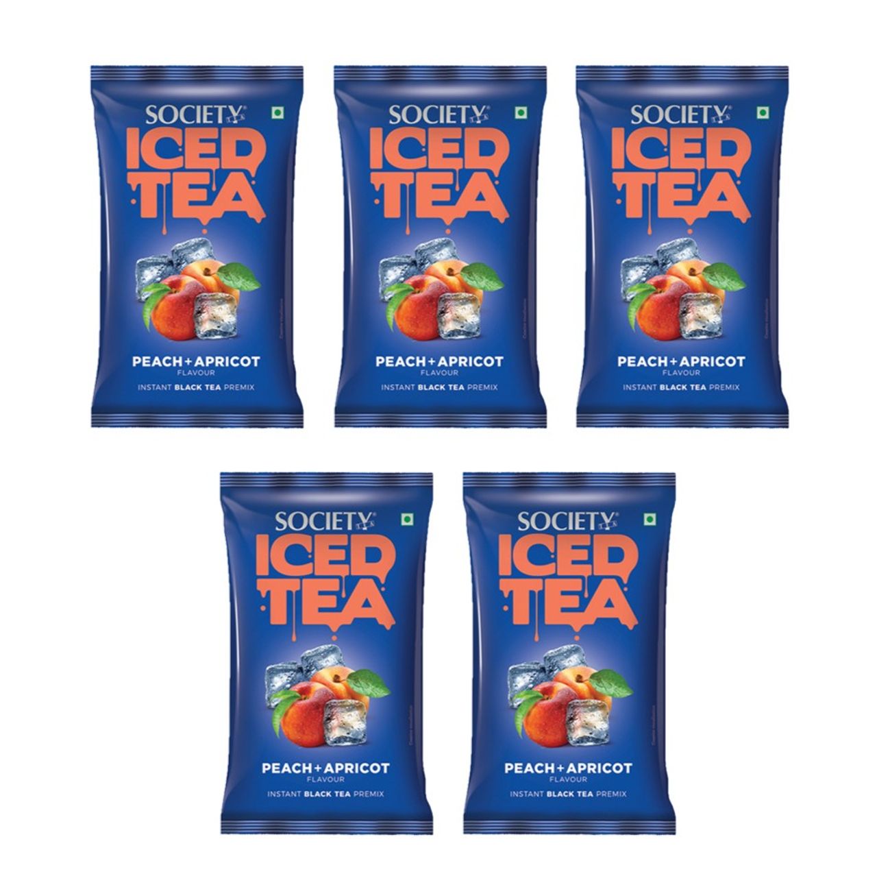 Society Iced Tea Premix Peach Apricot Black Pouch