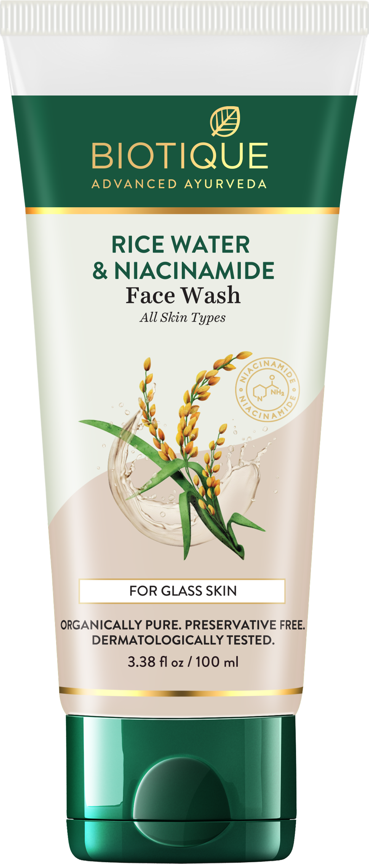 Biotique Rice Water & Niacinamide Gel Face Wash