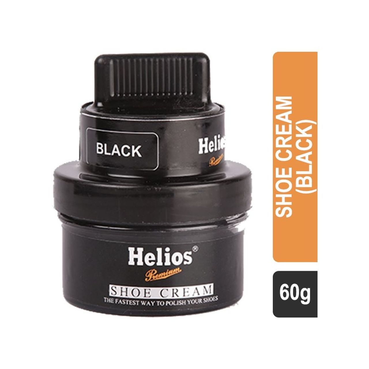 Helios Black Shoe Cream