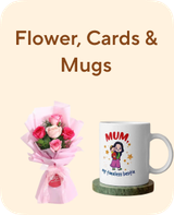 Flower, Cards & Mugs