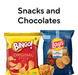 Snacks and chocolates