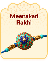 Meenakari Rakhi
