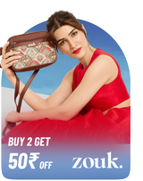 Zouk Buy 2, get Rs 50 off