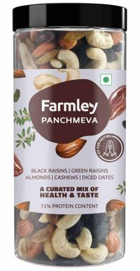 Farmley Trail Mix Dry Fruits Superfood 200 g - Buy online at ₹301 near me