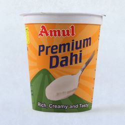 Amul Premium Dahi Cup 400 G - Buy Online At ₹57 Near Me