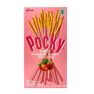 Pocky Strawberry Flavour Biscuit Sticks - Buy at ₹168 Online