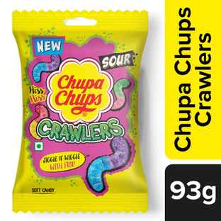 Buy Chupa Chups Assorted Flavour Crawlers, Jelly Online - Price